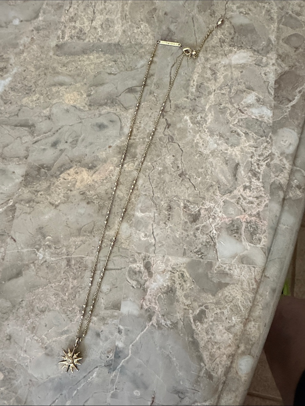 Kendra Scott Gold Sunburst Star Pendant Necklace – Celestial Jewelry